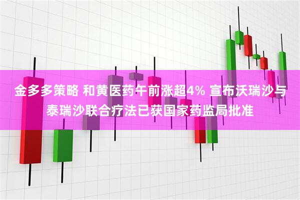 金多多策略 和黄医药午前涨超4% 宣布沃瑞沙与泰瑞沙联合疗法已获国家药监局批准
